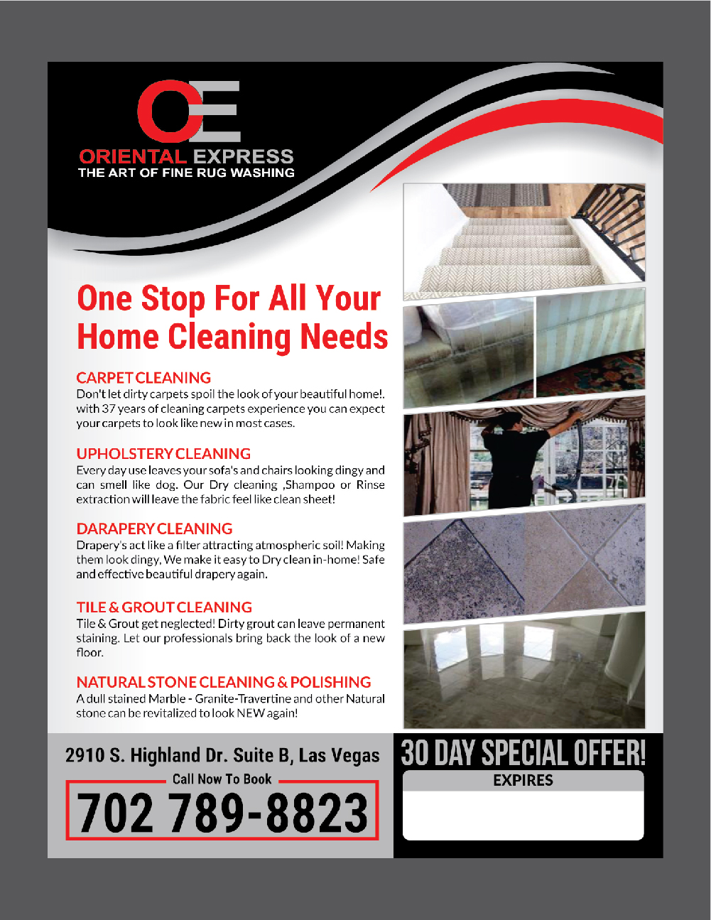 Design de Flyer par Deziners Zone pour ORIENTAL EXPRESS | Design #16560729