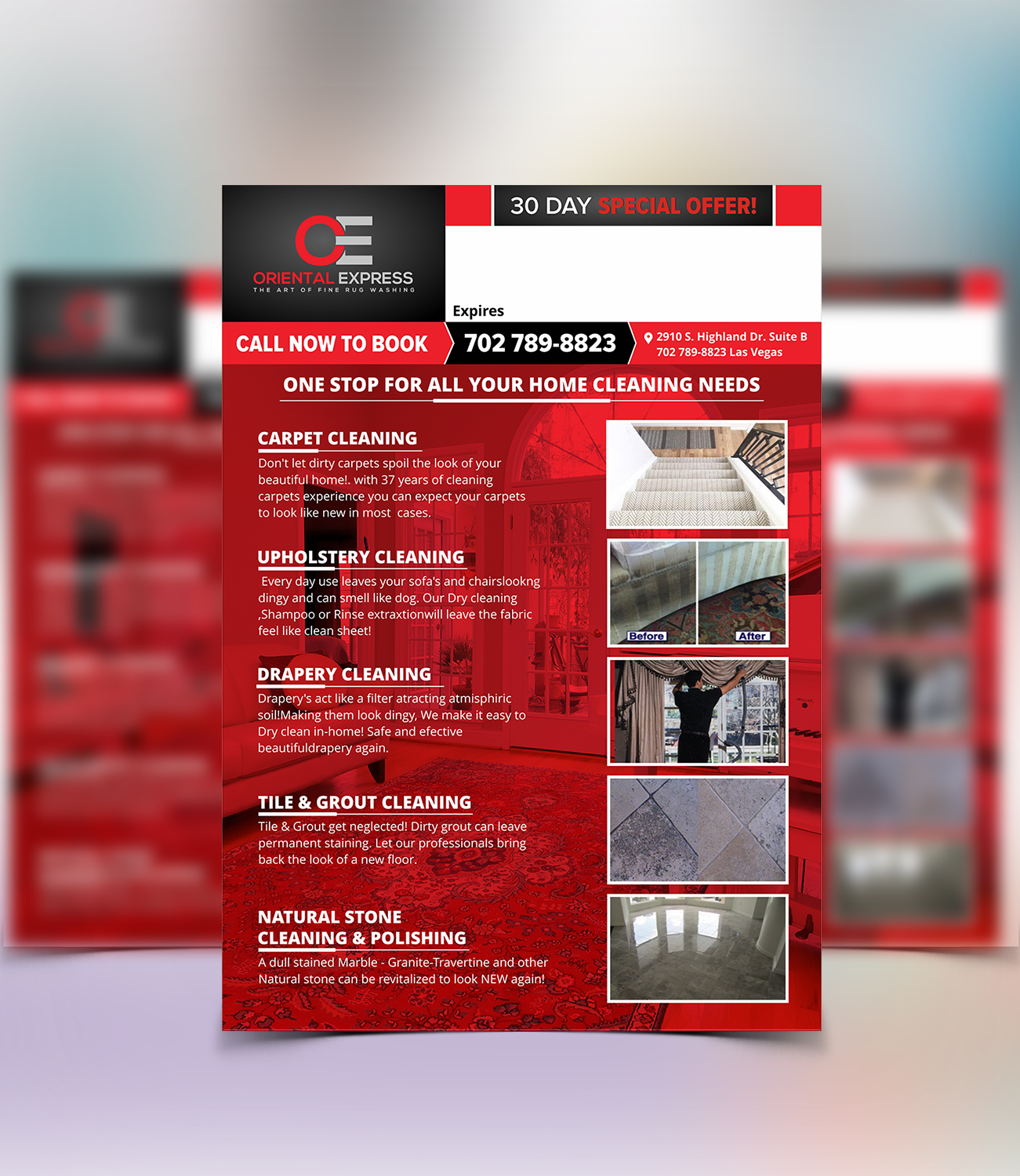 Flyer-Design von ecorokerz für ORIENTAL EXPRESS | Design #16558217