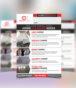 Design de Flyer par ecorokerz pour ORIENTAL EXPRESS | Design : #16566774