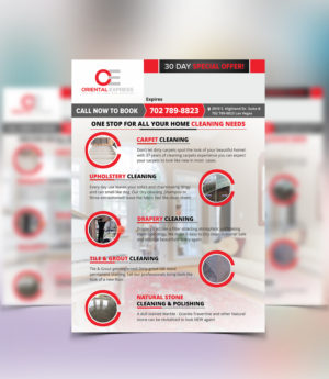 Design de Flyer par ecorokerz pour ORIENTAL EXPRESS | Design : #16566775