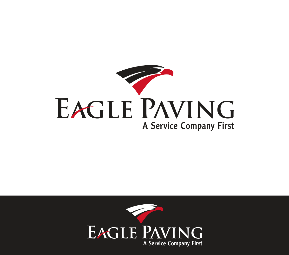 Logo-Design von DownsArt für Eagle Paving | Design #609553