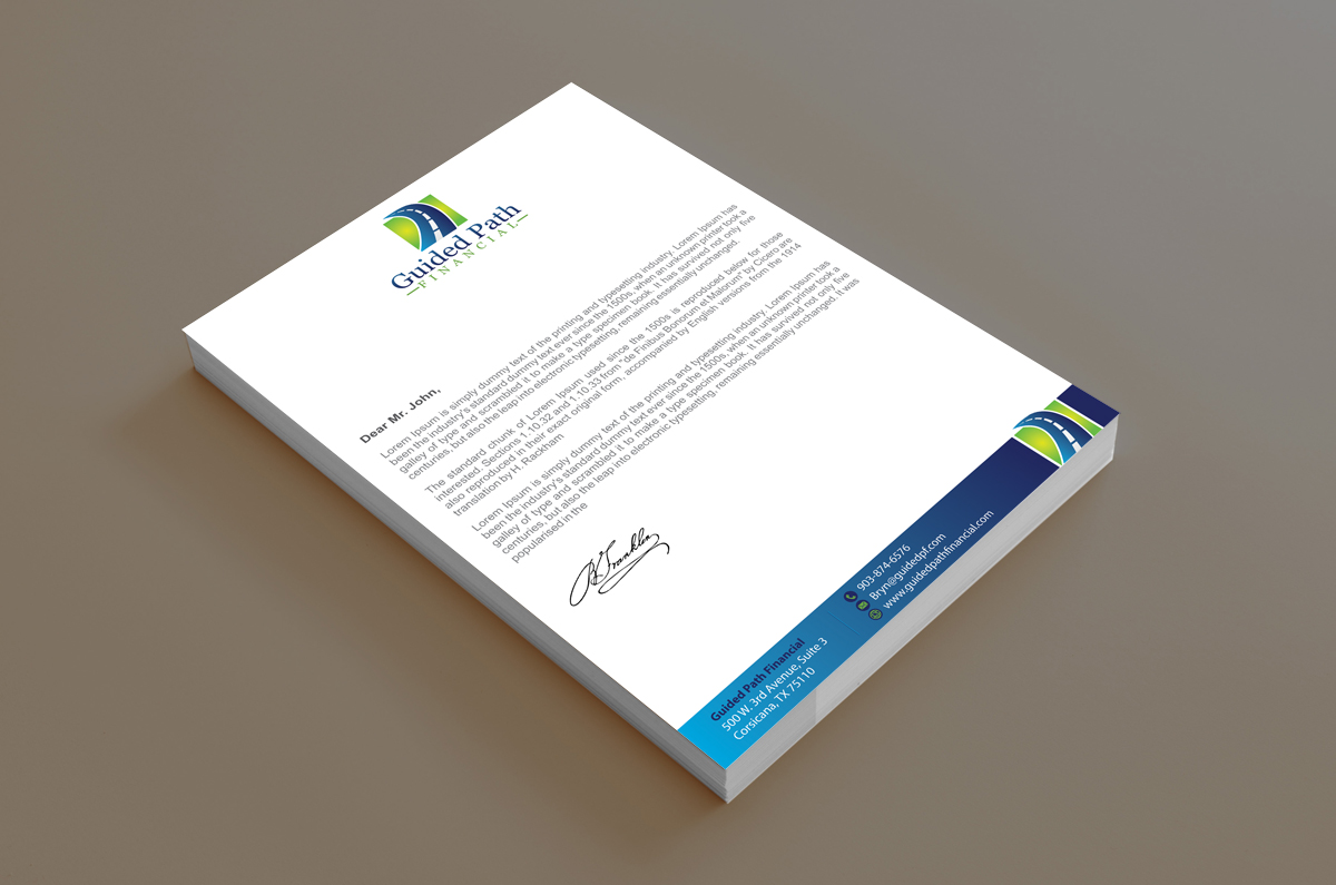 Diseño de Membrete por alpesh9520 para este proyecto | Diseño #16561864