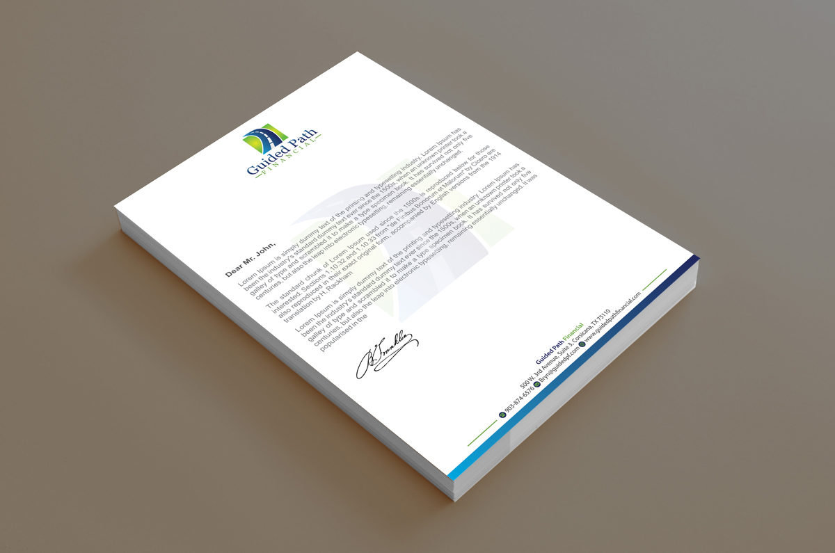 Diseño de Membrete por alpesh9520 para este proyecto | Diseño #16562542
