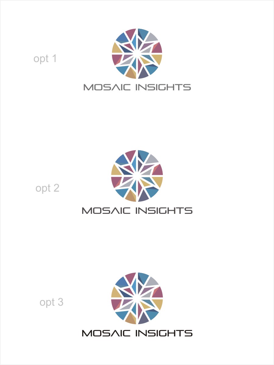 Logo Design by Sushmaa for Mosiac Insights | Design: #16620816