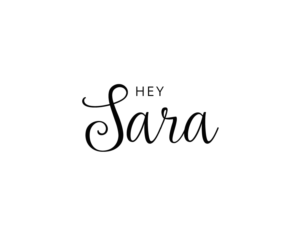 Logo Design by isabel paoli for hey sara pty ltd | Design: #16607341