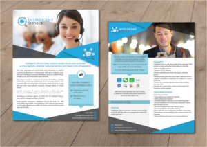 Flyer Design by alex989 for Intelligent Service | Design: #16562880