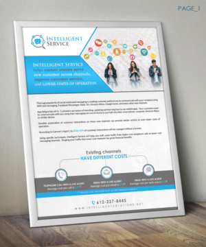 Flyer Design by debdesign for Intelligent Service | Design: #16583885