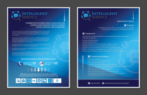 Flyer Design by RAZORGRAPHICS for Intelligent Service | Design: #16577441