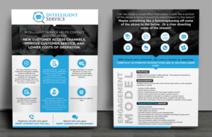 Flyer Design by SD WEBCREATION for Intelligent Service | Design #16578121