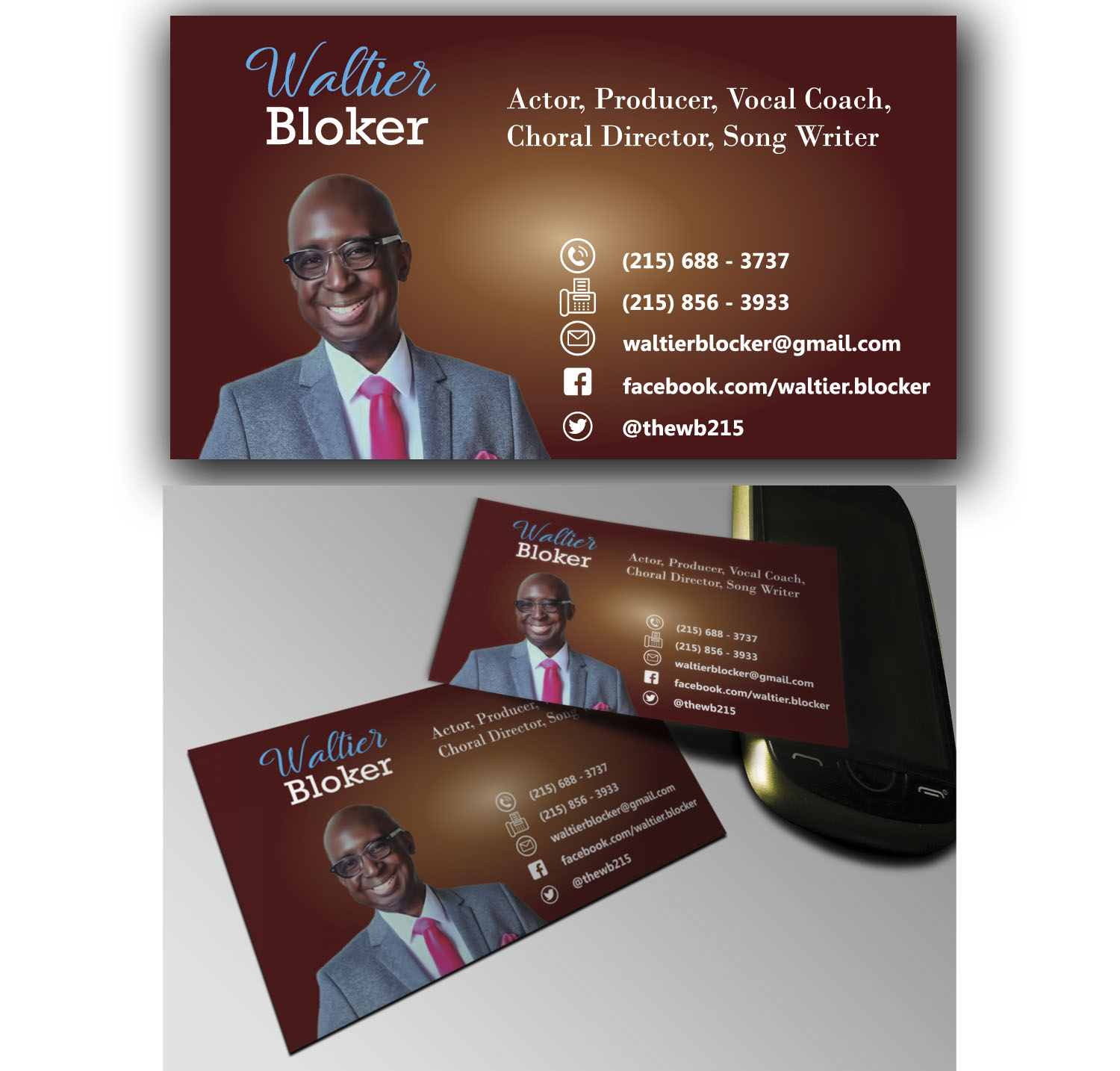 Business Card Design by Wally_F for this project | Design #16595011