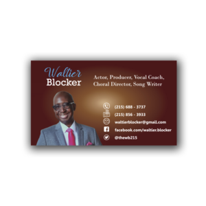 Business Card Design by Wally_F for this project | Design: #16610887