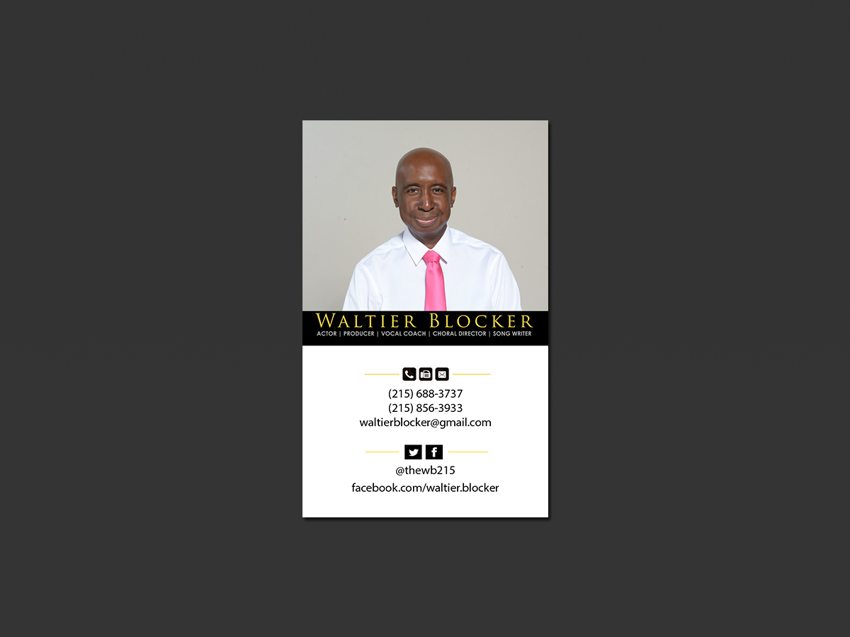 Business Card Design by Creations Box 2015 for this project | Design #16574453