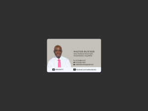 Business Card Design by Creations Box 2015 for this project | Design: #16574457