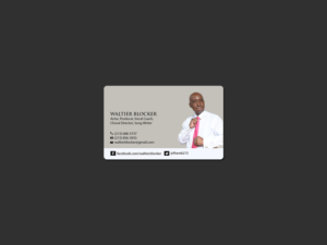 Business Card Design by Creations Box 2015 for this project | Design: #16574459