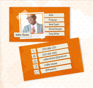Business Card Design by vcreatived