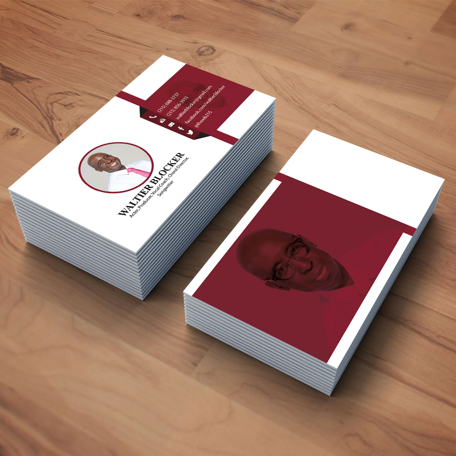 Business Card Design by oomardesigns for this project | Design #16659997