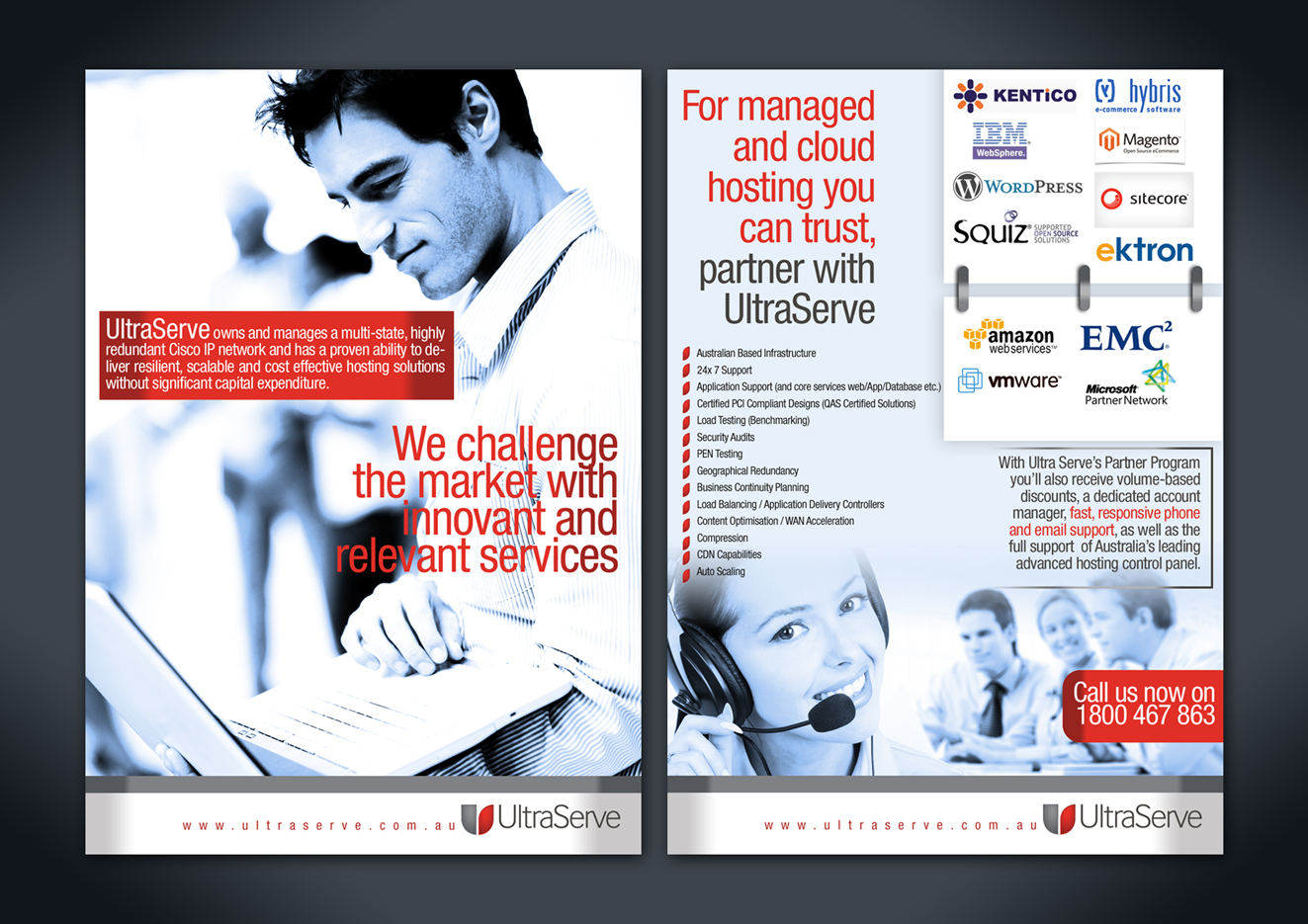 Brochure Design by katrina for UltraServe | Design: #2668410