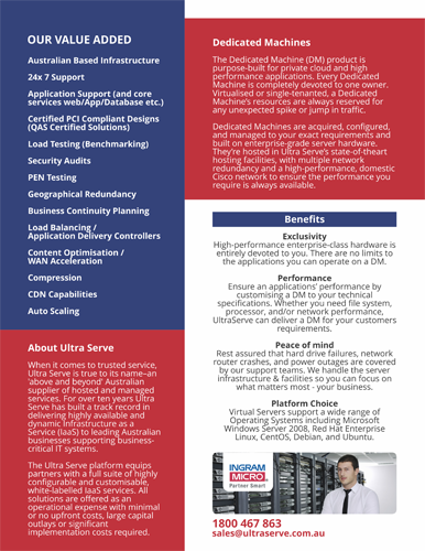 Diseño de Brochure por barinix para UltraServe | Diseño #2696857