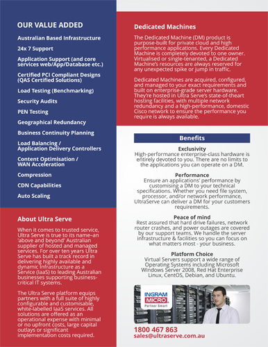 Diseño de Brochure por barinix para UltraServe | Diseño #2696863