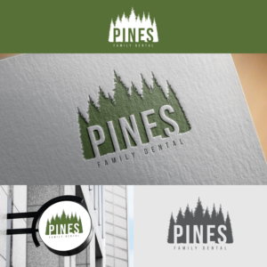 Pines | Design de Logo par Paperfox Designs