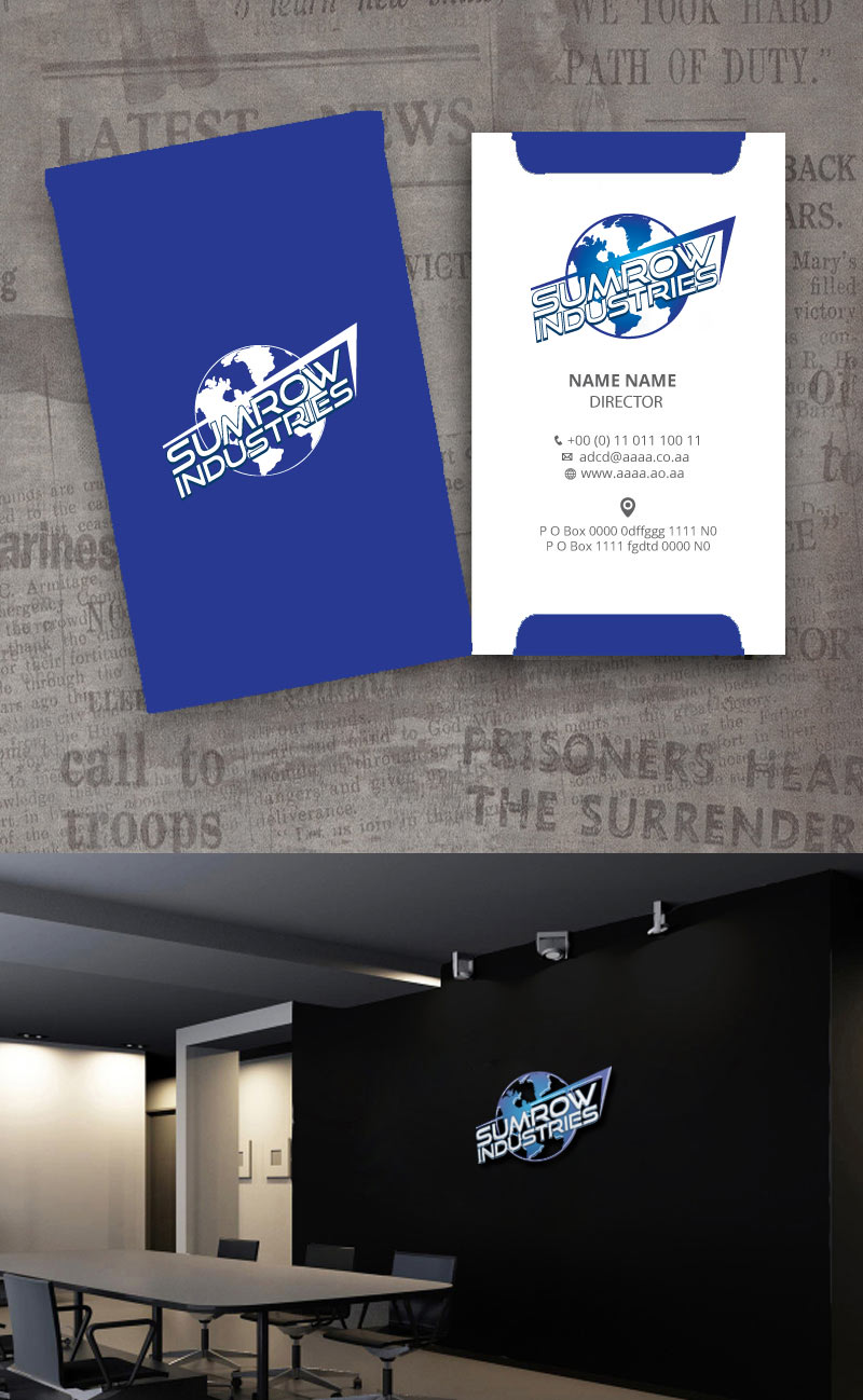 Logo Design by zebronicgraphic for Sumrow Industries | Design #16573369