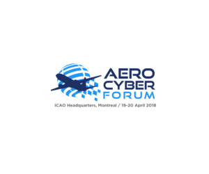  AERO CYBER SUMMIT / Master Classes Montreal 2018 / 19-20 April 2018 / ICAO Headquarters, Montreal | Logo Design by Sergio Coelho