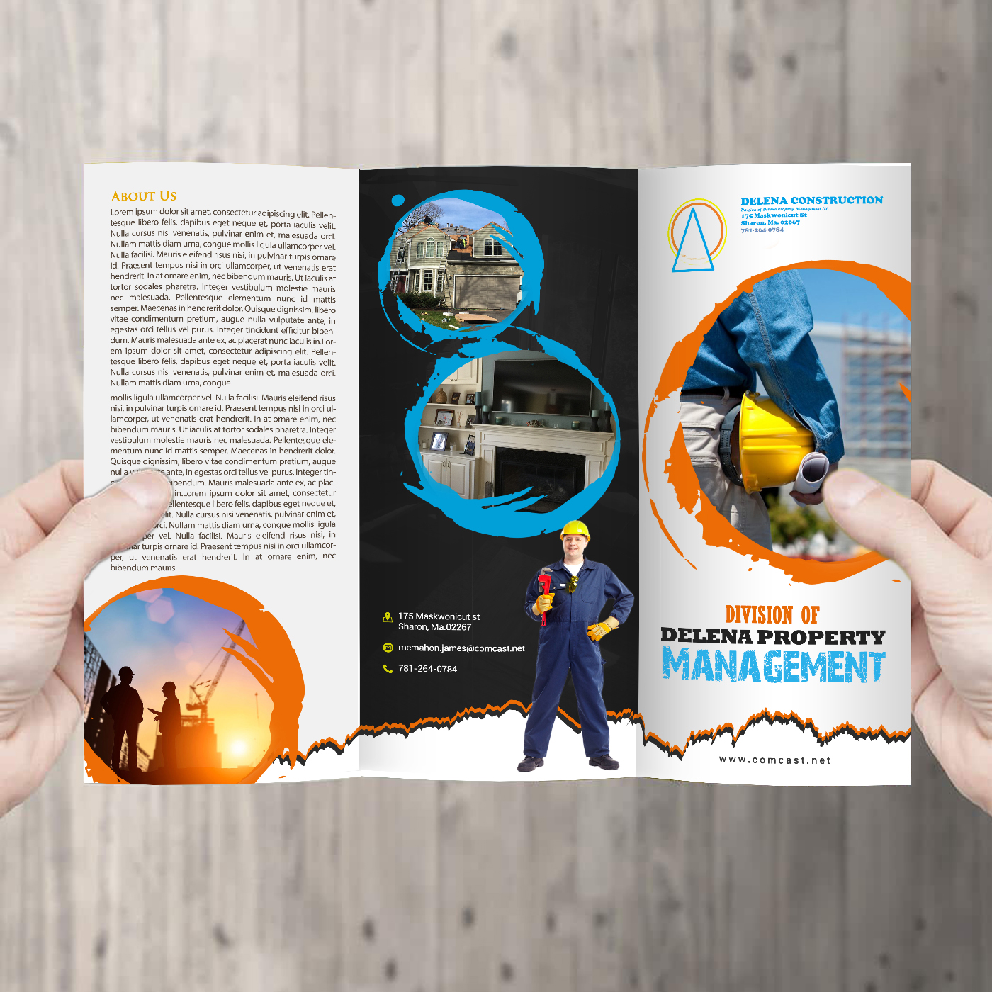 Brochure Design by creative.bugs for Delena Construction  | Design #16576359