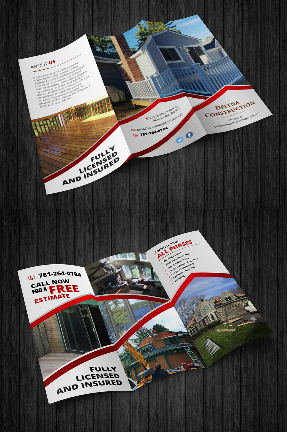 Brochure Design by ecorokerz for Delena Construction  | Design #16568044