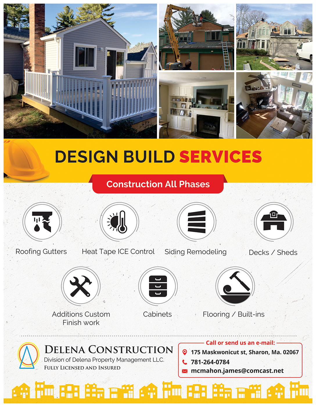 Design de Brochure par GARREY pour Delena Construction  | Design #16582133