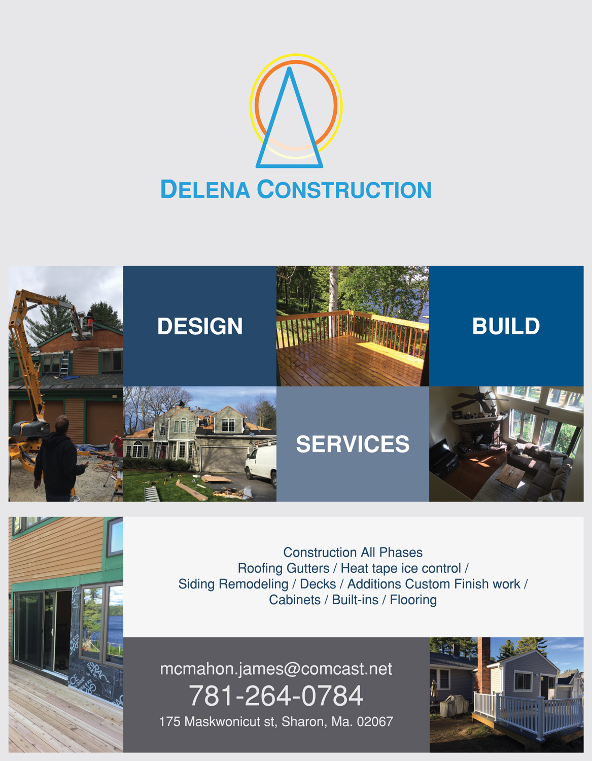 Brochure Design by Afif Hideyoshi for Delena Construction  | Design #16592613