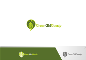 Green Girl Gossip | Logo Design by MBARO