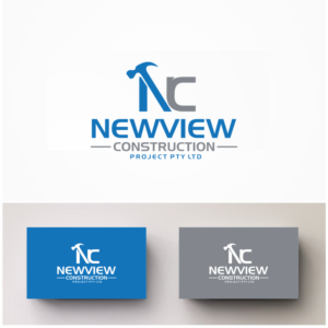 Logo Design by south door for Newview Construction Projects Pty Ltd | Design: #16599291