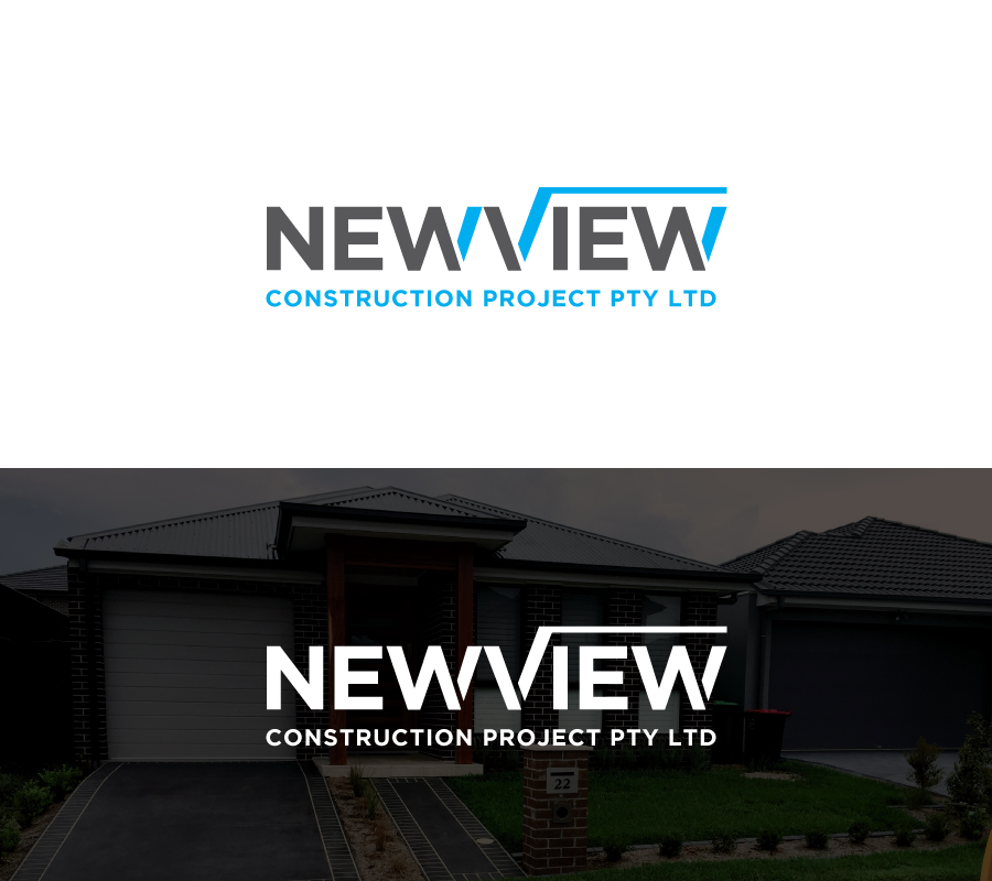 Logo Design by ecorokerz for Newview Construction Projects Pty Ltd | Design #16634303