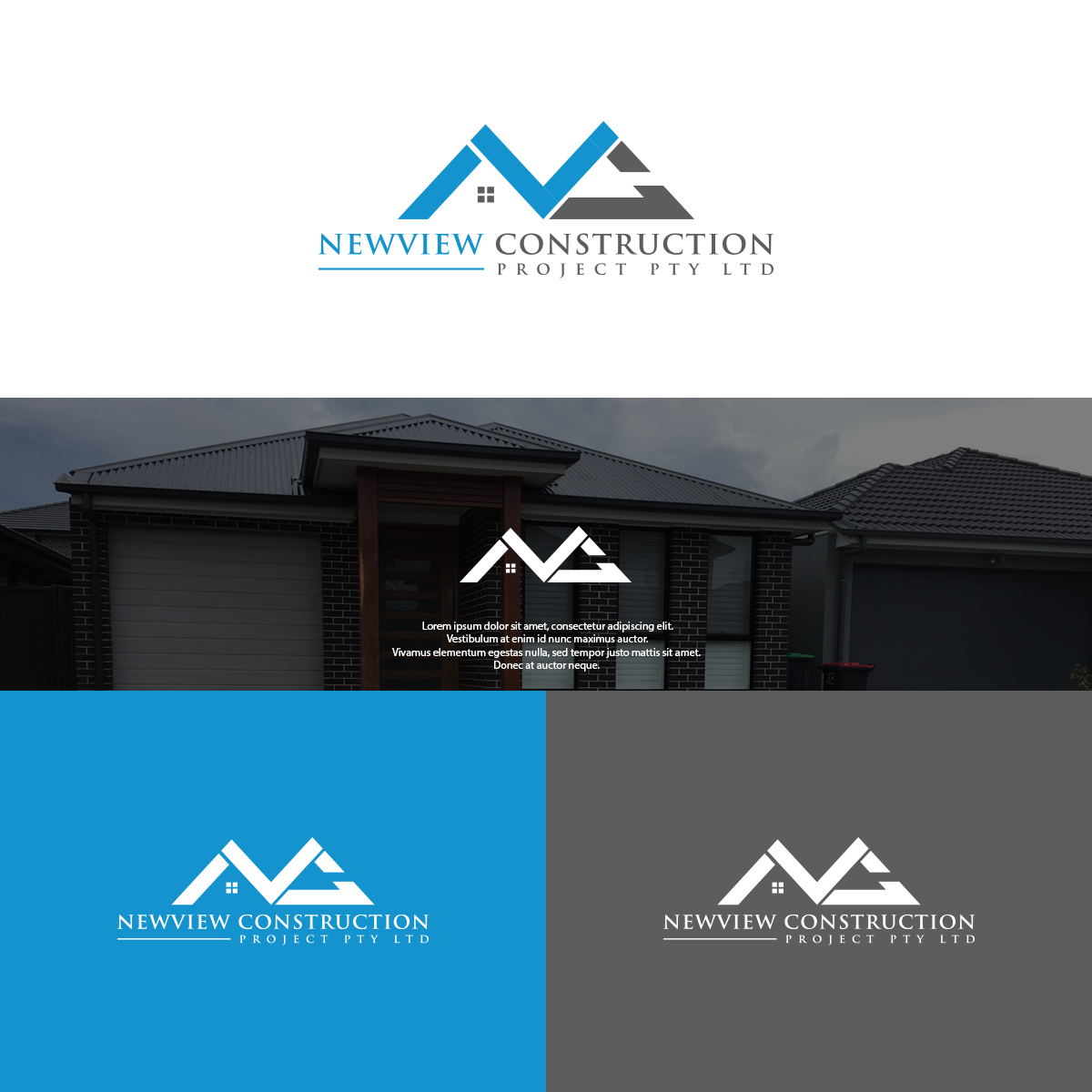 Logo Design by Salina R for Newview Construction Projects Pty Ltd | Design #16606848