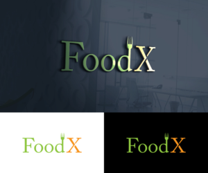 FoodX | Logo Design by Salina R