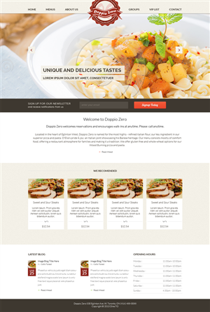 Wordpress Design by Violeta Pironkova for NuOrder Solutions Inc. | Design #2712768