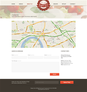 Wordpress Design by Violeta Pironkova for NuOrder Solutions Inc. | Design: #2718686