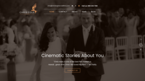 Web Design by CreativeIyke for christopher cole films | Design: #16607761