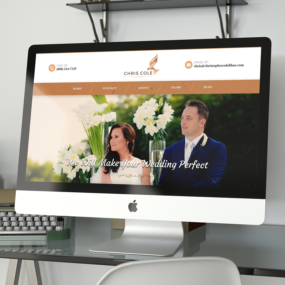 Web Design by Abdul Haseeb for christopher cole films | Design #16731955