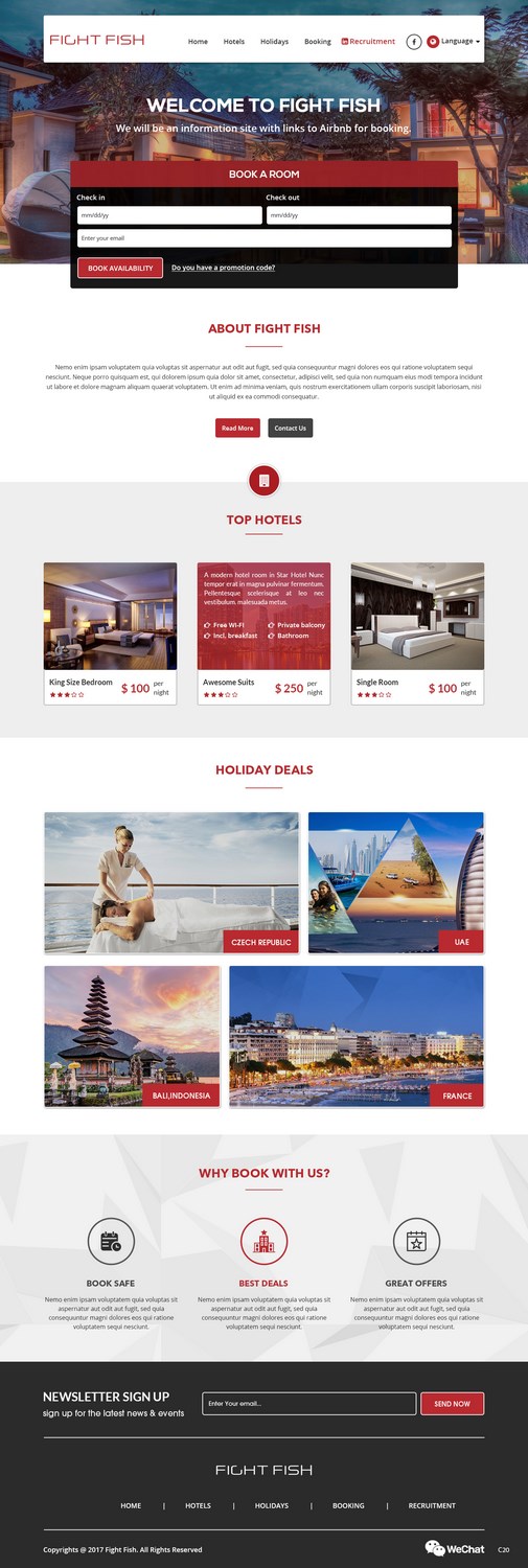 Web Design by pb for this project | Design #16584535