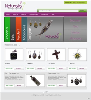 Web Design by pb for this project | Design: #609500