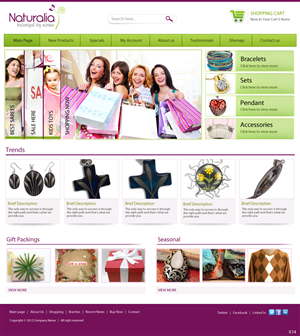 Web Design by pb for this project | Design: #611365
