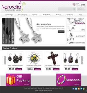 Web Design by pb for this project | Design: #613640