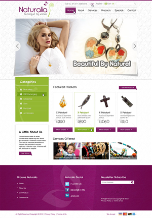 Web Design by the-lion-king for this project | Design: #620655