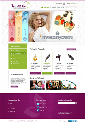 Web Design by the-lion-king for this project | Design: #626565
