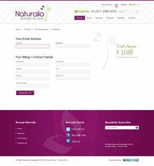 Web Design by the-lion-king for this project | Design: #637032