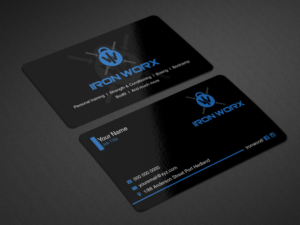 Visitenkarten-Design von Riz' für KH Pt & Fitness | Design: #16803959