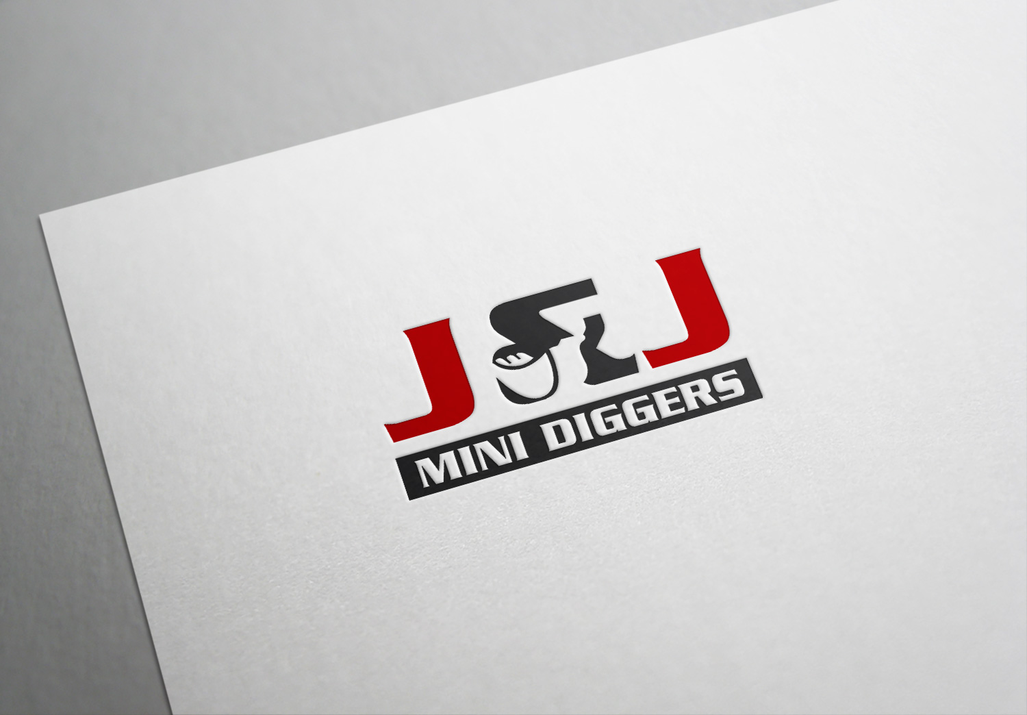 Logo Design by Deziners Zone for J&J Mini Diggers | Design #16734169