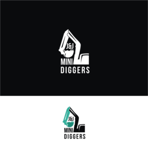 Diseño de Logo por e-graphics para J&J Mini Diggers | Diseño: #16723434