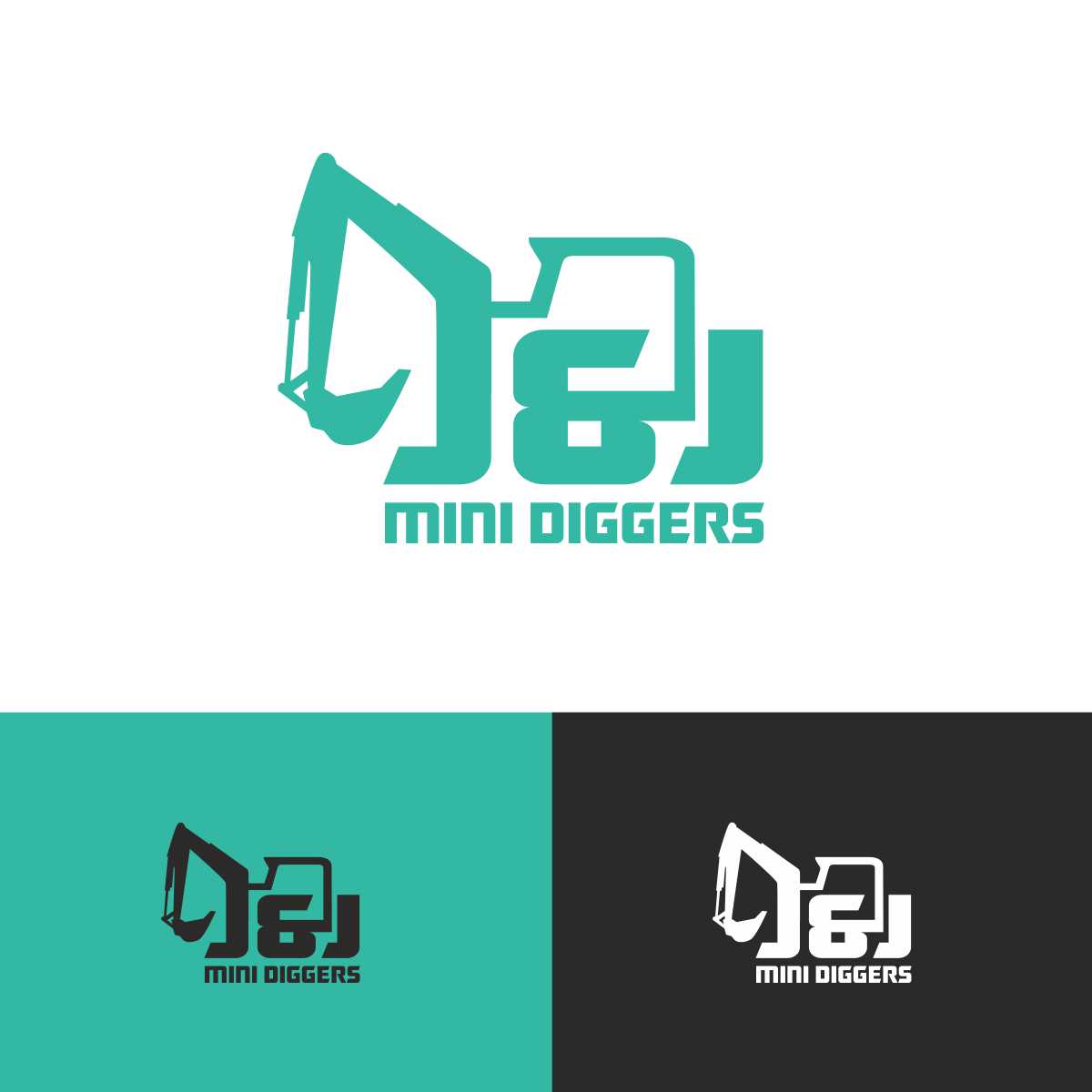 Diseño de Logo por e-graphics para J&J Mini Diggers | Diseño #16723435